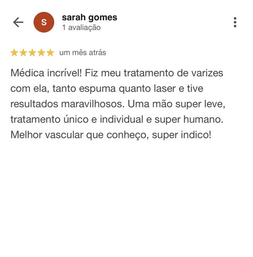 Médica especialista em saúde vascular